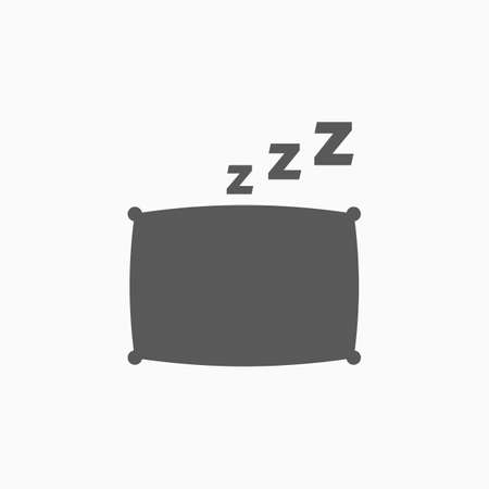 pillow iconのイラスト素材