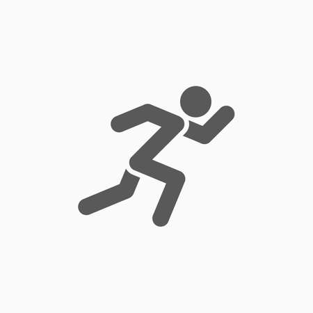 running iconのイラスト素材