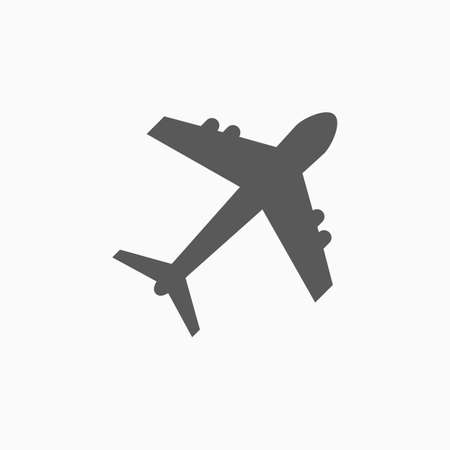 airplane iconのイラスト素材