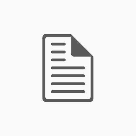 document iconのイラスト素材