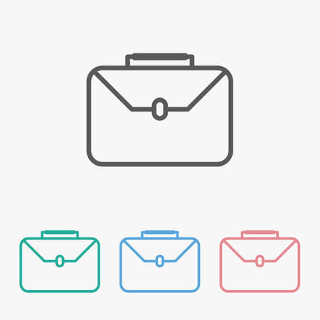 briefcase iconのイラスト素材