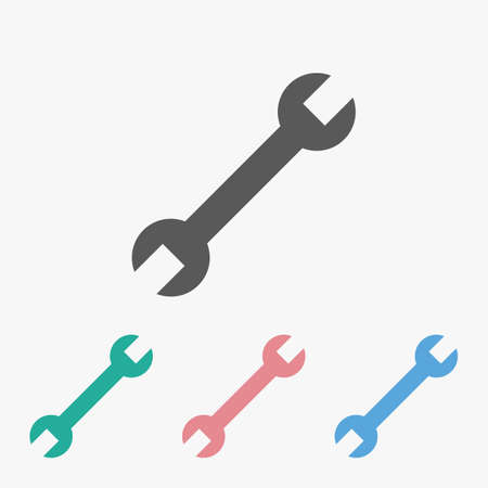 wrench iconのイラスト素材