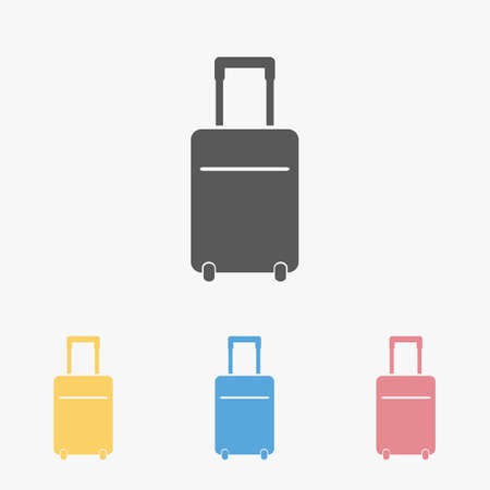 travel bag iconのイラスト素材