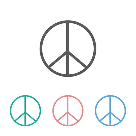 peace iconのイラスト素材