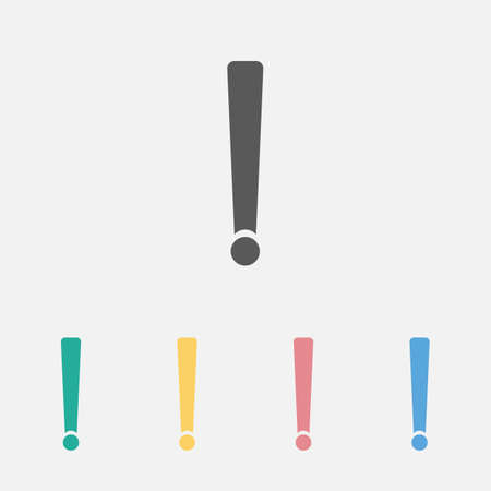 attention sign iconのイラスト素材