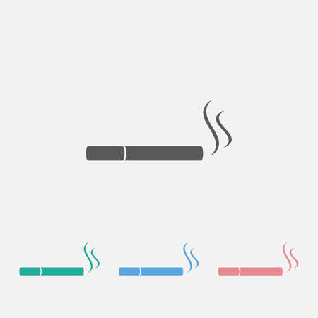 smoking iconのイラスト素材