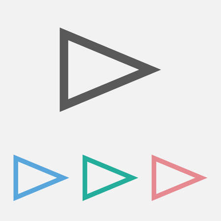 play iconのイラスト素材