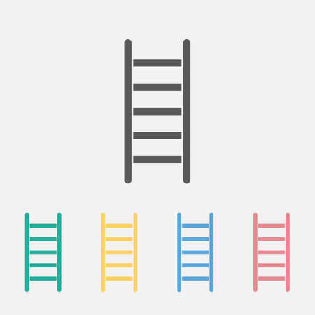ladder iconのイラスト素材
