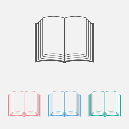 book iconのイラスト素材