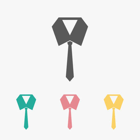 necktie iconのイラスト素材