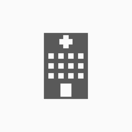 hospital iconのイラスト素材