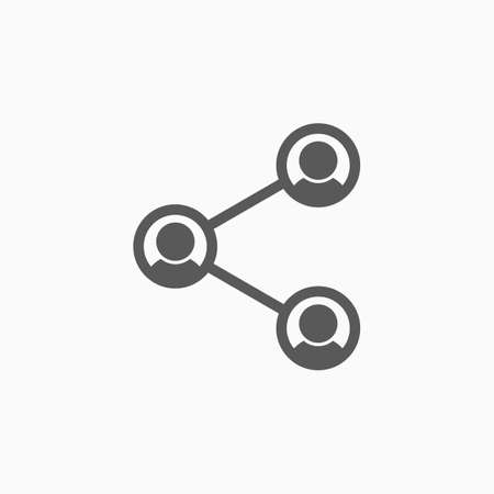 share iconのイラスト素材