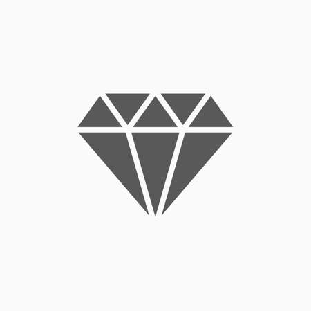 diamond iconのイラスト素材