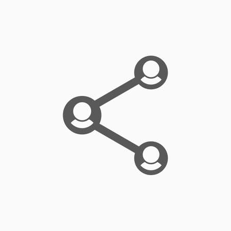 share iconのイラスト素材