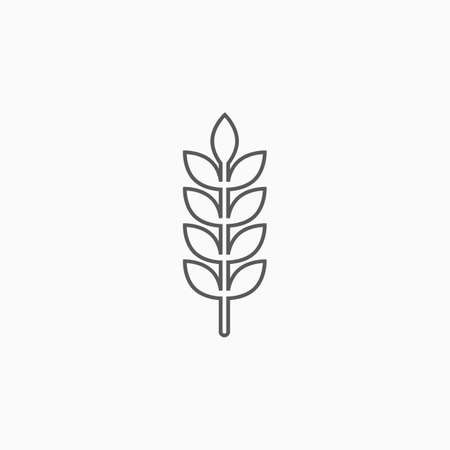 wheat iconのイラスト素材