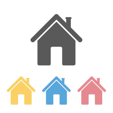 home iconのイラスト素材