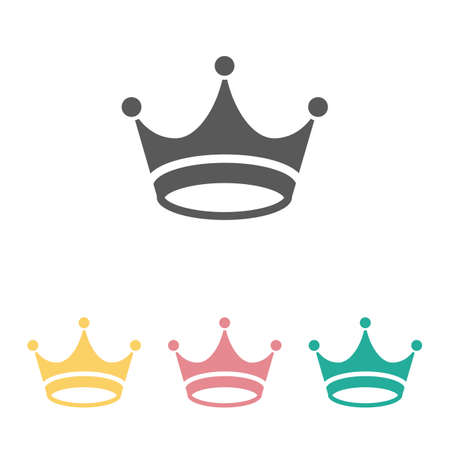 crown iconのイラスト素材