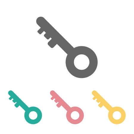 key iconのイラスト素材