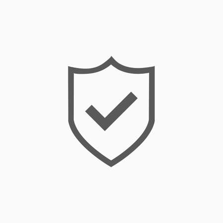 security shield iconのイラスト素材