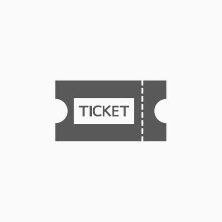 ticket iconのイラスト素材