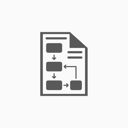 business plan iconのイラスト素材