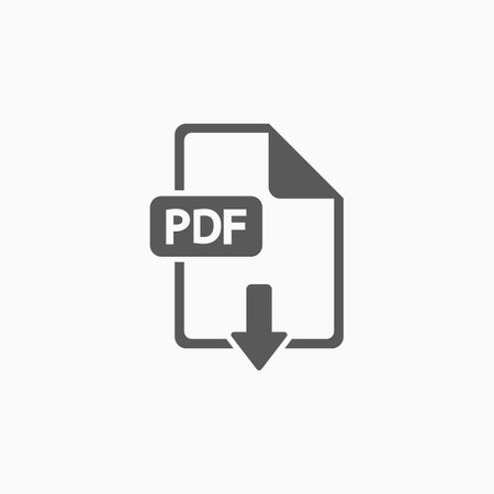 file PDF iconのイラスト素材