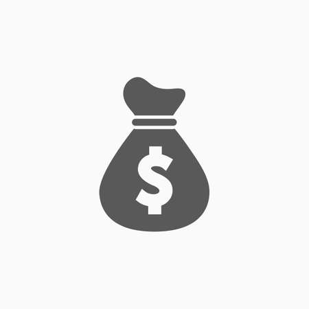 money bag iconのイラスト素材