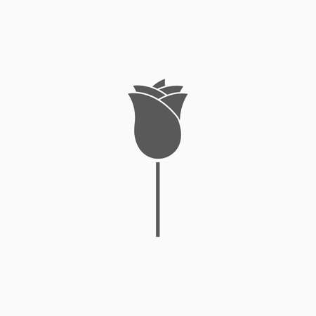 rose iconのイラスト素材