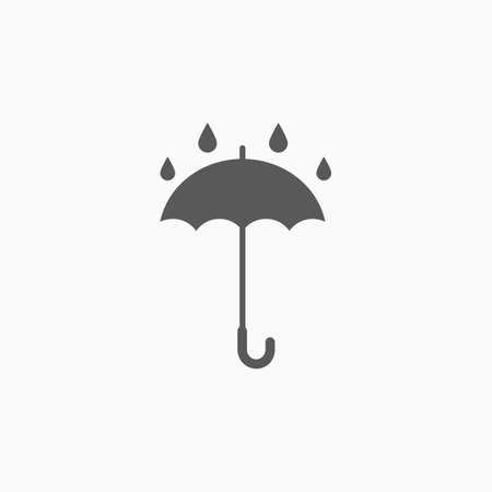 umbrella iconのイラスト素材