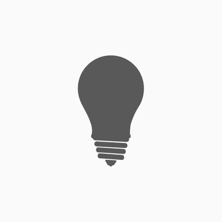bulb iconのイラスト素材