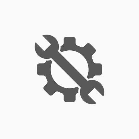 service tool iconのイラスト素材