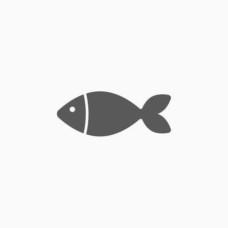 fish iconのイラスト素材
