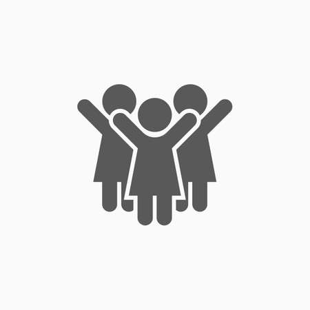 people iconのイラスト素材