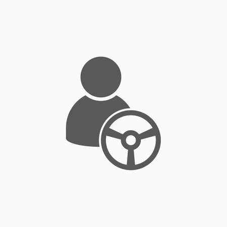 driver iconのイラスト素材