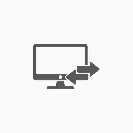 file transfer iconのイラスト素材