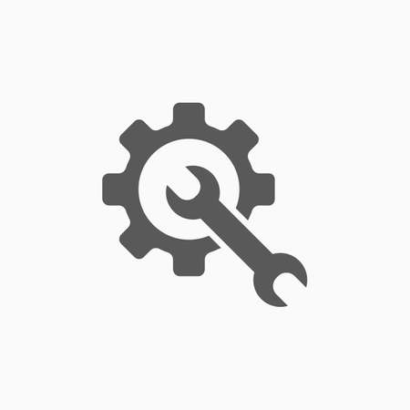 service tool iconのイラスト素材