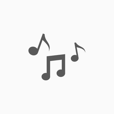 music note iconのイラスト素材
