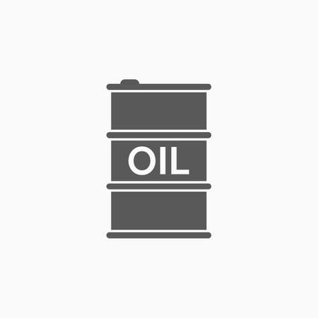 oil barrel iconのイラスト素材