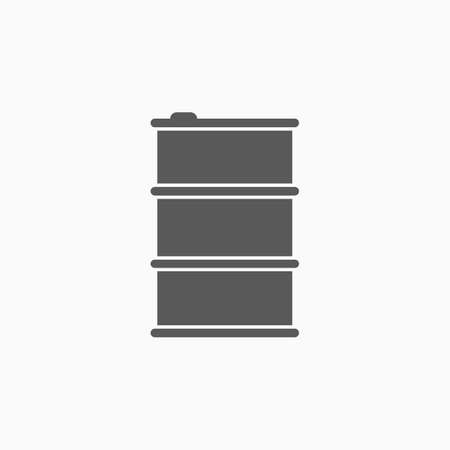 oil barrel iconのイラスト素材