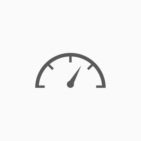 speedometer iconのイラスト素材