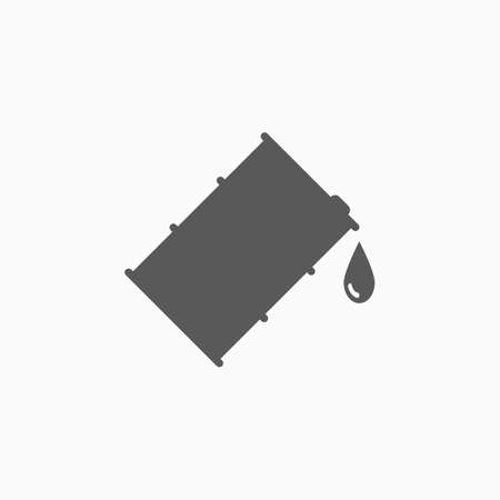 oil barrel iconのイラスト素材
