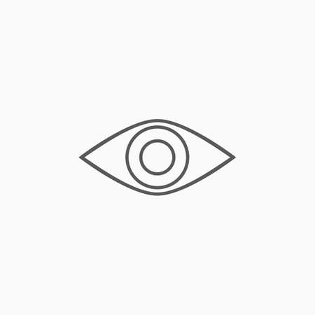 eye iconのイラスト素材