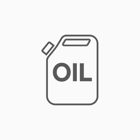jerrycan oil iconのイラスト素材