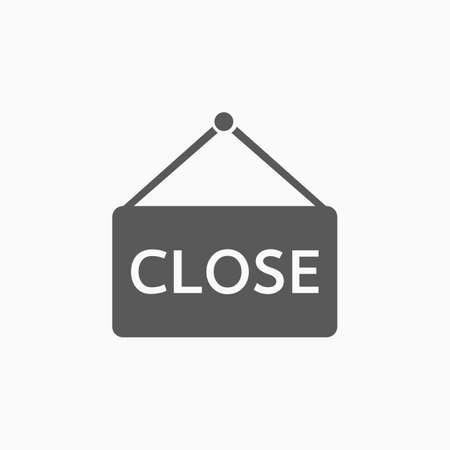 close sign iconのイラスト素材