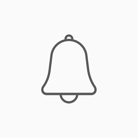 bell iconのイラスト素材
