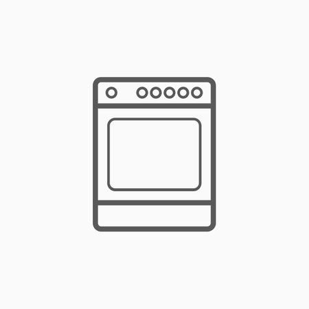stove iconのイラスト素材