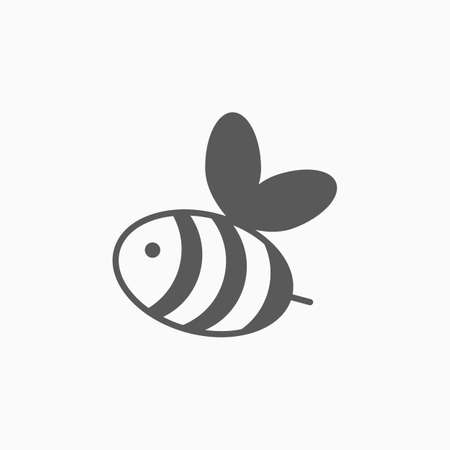 bee iconのイラスト素材