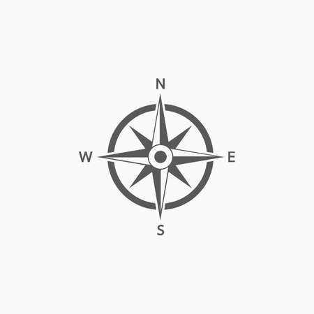 compass iconのイラスト素材