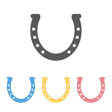 horseshoe iconのイラスト素材
