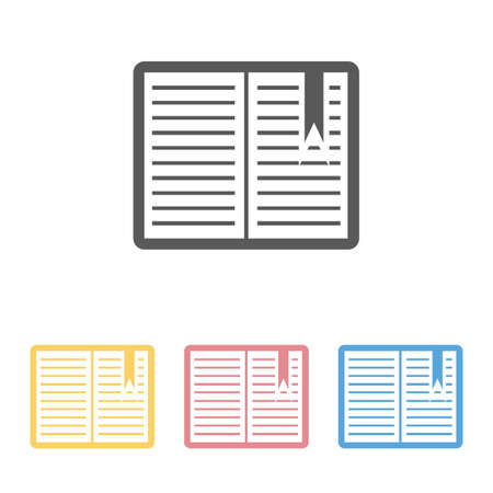 book iconのイラスト素材